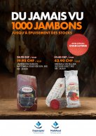 Affiche 1000 jambons