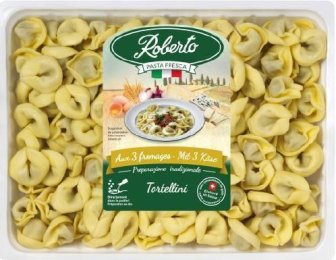 Tortellini 3 fromages barquette 5KG Roberto | Grossiste alimentaire | Dupasquier