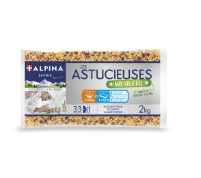Cœur de blé lentille corail et lentille verte sachet 2KG Alpina Savoie | Grossiste alimentaire | Dupasquier