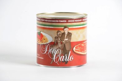 Tomates concassées boîte 2,5KG Don Carlo | Grossiste alimentaire | Dupasquier