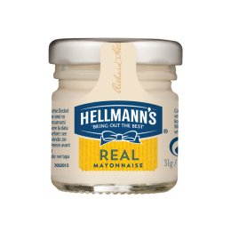 Mayonnaise REAL coli 33mlx80 Hellmanns | Grossiste alimentaire | Dupasquier