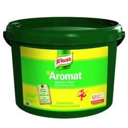Aromat naturel sans poudre seau 6KG Knorr | Grossiste alimentaire | Dupasquier