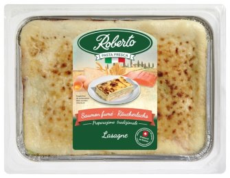 Lasagne saumon fumé barquette 5KG Roberto | Grossiste alimentaire | Dupasquier