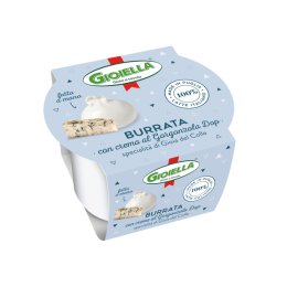 Burrata à la crème de gorgonzola barquette 125G Gioiella | Grossiste alimentaire | Dupasquier