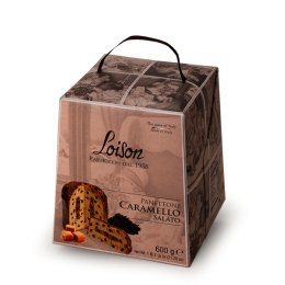 Panettone chocolat et crème de caramel salé pièce 600G Loison | Grossiste alimentaire | Dupasquier