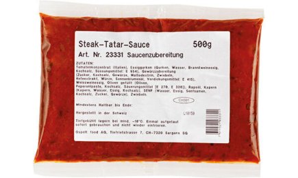 Sauce steak tartare paquet 500G Ospelt | Grossiste alimentaire | Dupasquier