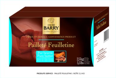Biscuit finement émietté au beurre boîte 2.5KG Barry Callebaut | Grossiste alimentaire | Dupasquier