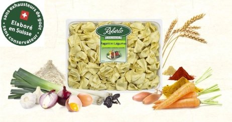 Fagottini légume frais barquette 1KG Roberto | Grossiste alimentaire | Dupasquier