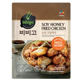 Poulet frit coréen au soja et miel sac 350G Bibigo | Grossiste alimentaire | Dupasquier