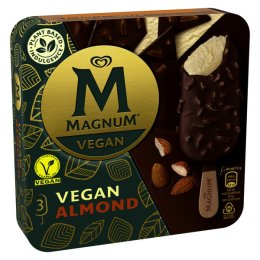 Glace amande "Almond" vegan boîte 90MLx3 Magnum | Grossiste alimentaire | Dupasquier
