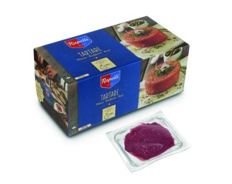 Tartare de boeuf Suisse boîte 70Gx20 Rapelli | Grossiste alimentaire | Dupasquier