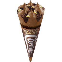 Cône glace chocolat paquet 120MLx24 Cornetto | Grossiste alimentaire | Dupasquier