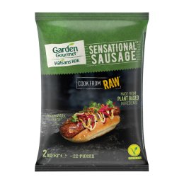 Spécialité végane Sensational Sausage crue à base de protéines de soja sachet 2KG Garden Gourmet | Grossiste alimentaire | Dupasquier - 2