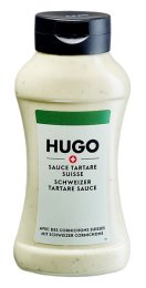 Sauce tartare squeeze bouteille 465G Hugo | Grossiste alimentaire | Dupasquier