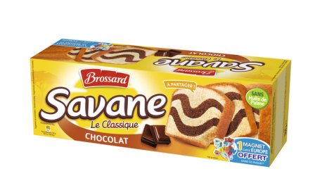 Cake savane chocolat 300G colis de 12 pièces Brossard | Grossiste alimentaire | Dupasquier