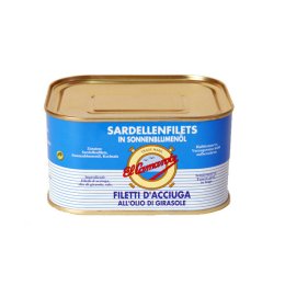 Filets d'anchois huile de tournesol boite 600Gx12 El Camarote | Grossiste alimentaire | Dupasquier