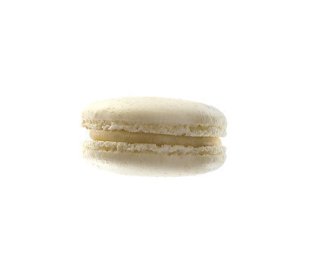 Macaron à la vanille logoté Au Coeur des Saveurs boîte 14Gx35 Franck Deville | Grossiste alimentaire | Dupasquier