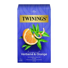 Thé verveine & orange boîte à 20 sachet Twinings | Grossiste alimentaire | Dupasquier
