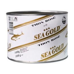 Thon rose à l'huile de Thaïlande boîte 1,88KG Seagold | Grossiste alimentaire | Dupasquier