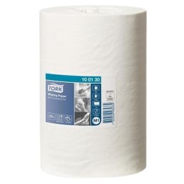 Essuie-tout en papier recyclé multi-usage M1 Mini blanc 1 couche 21.5cmx120m colis à 11 rouleaux | Grossiste alimentaire | Dupasquier